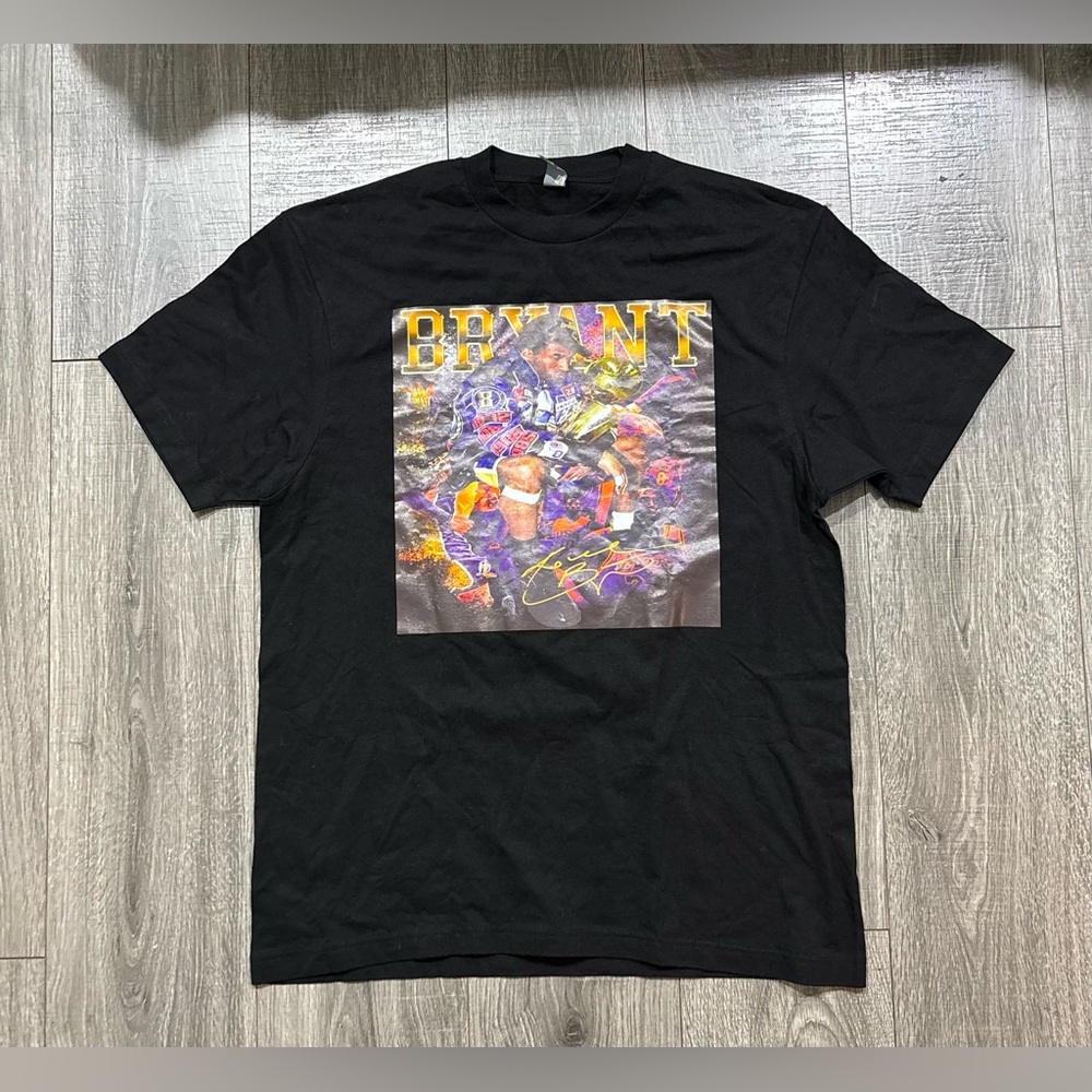 Kobe Bryant Lakers Championship Graphic Tee - Modern Reprint Rap Style T-Shirts